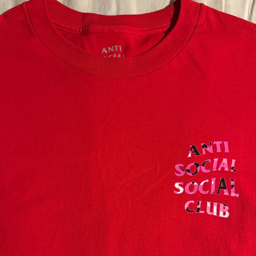 Anti Social Social Club Vibrant Red Tee